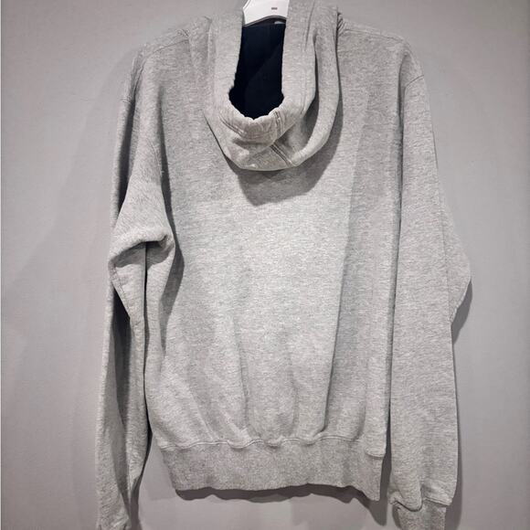 Champion Gray and Orange Men's Hoodie - Picture 4 of 5